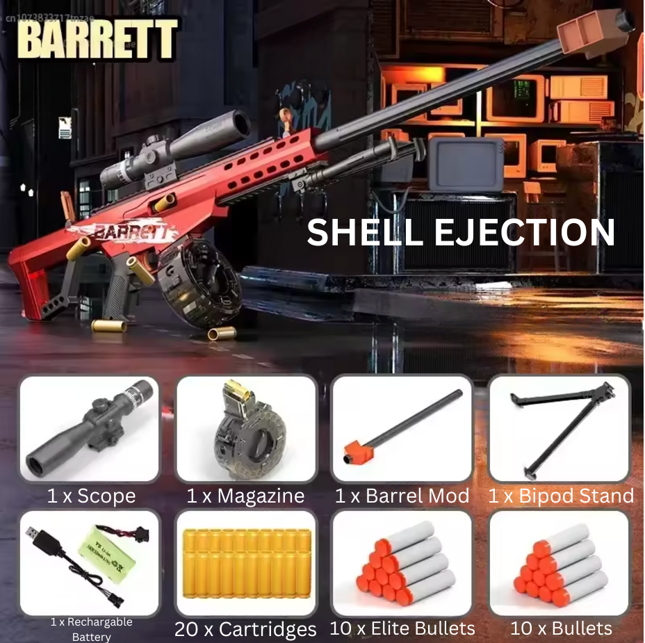 Shell Ejection Barret .50 CAL Sniper