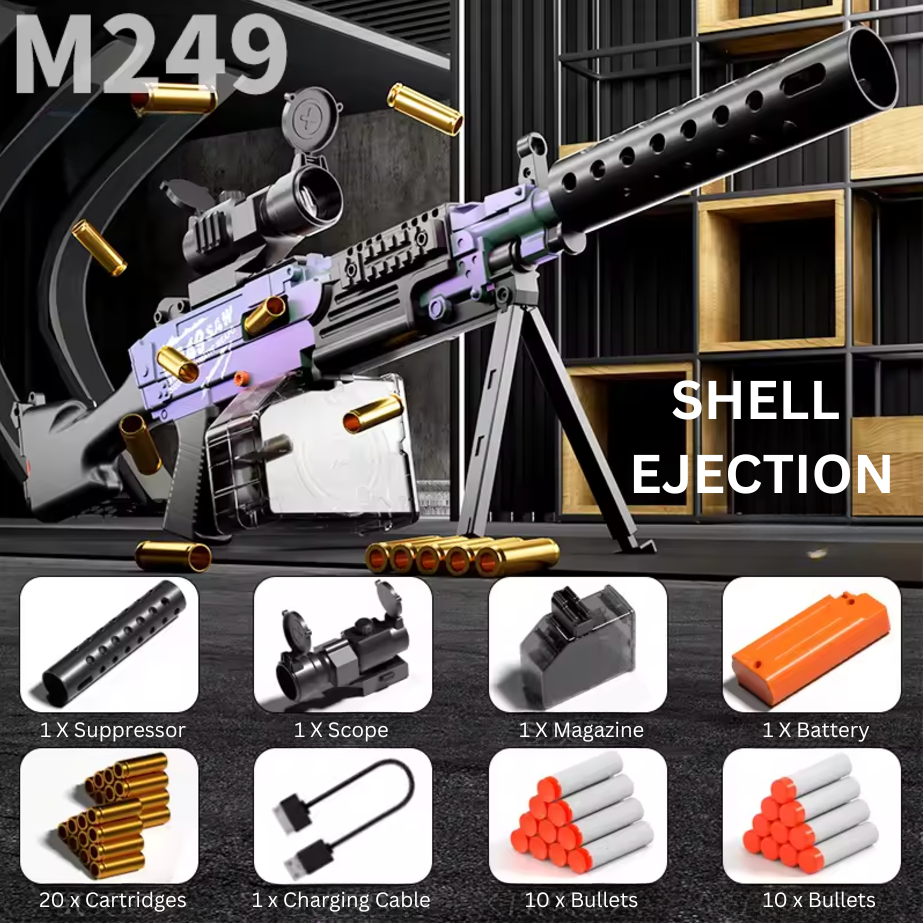 Shell Ejectioin M249 LMG